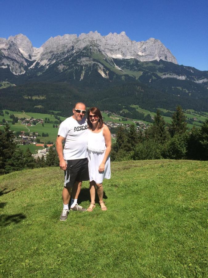 Tiroler Ferienwohnungen Haus Petra Kirchdorf in Tirol Bagian luar foto